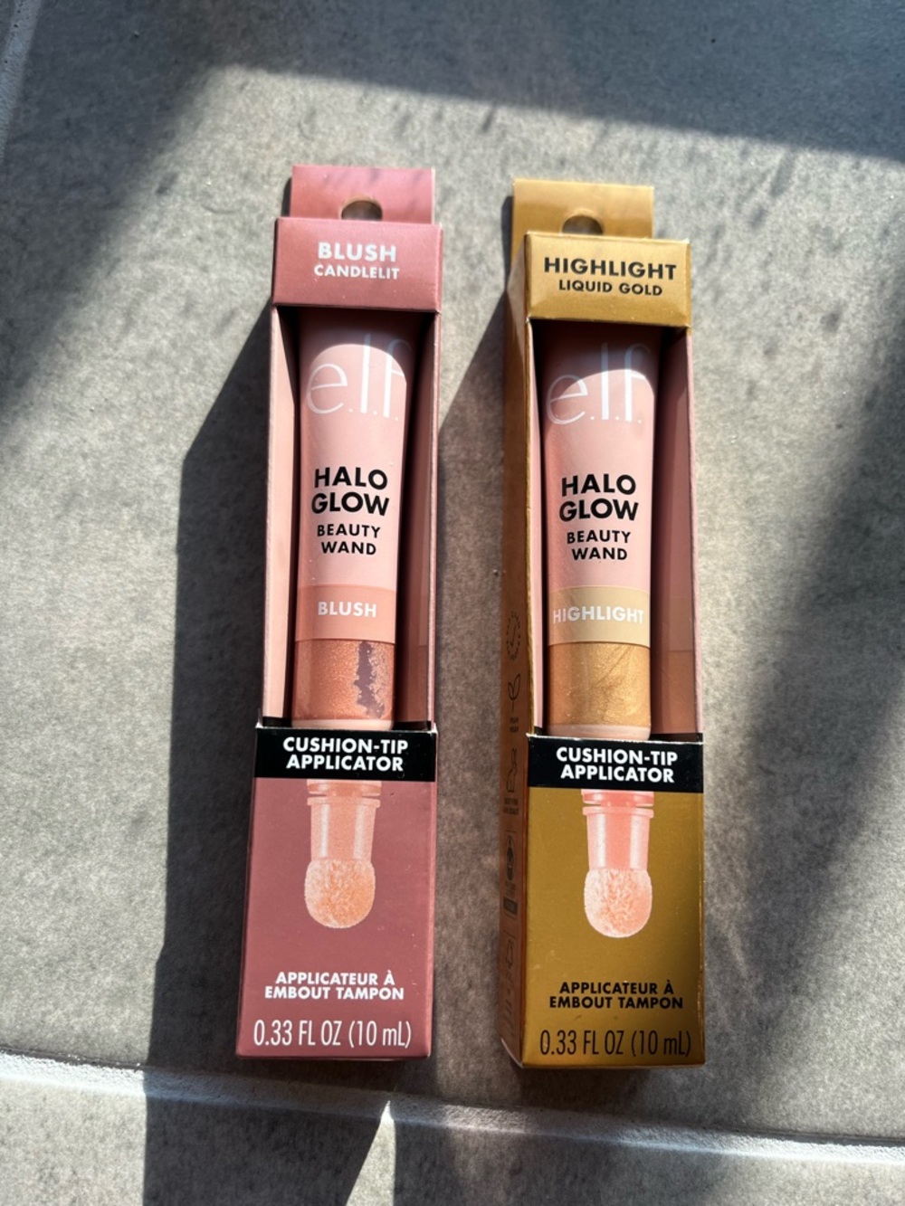 e.l.f. Halo Glow Beauty Wand Set - Blush & Highlight